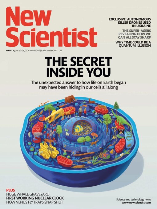 Cover image for New Scientist
